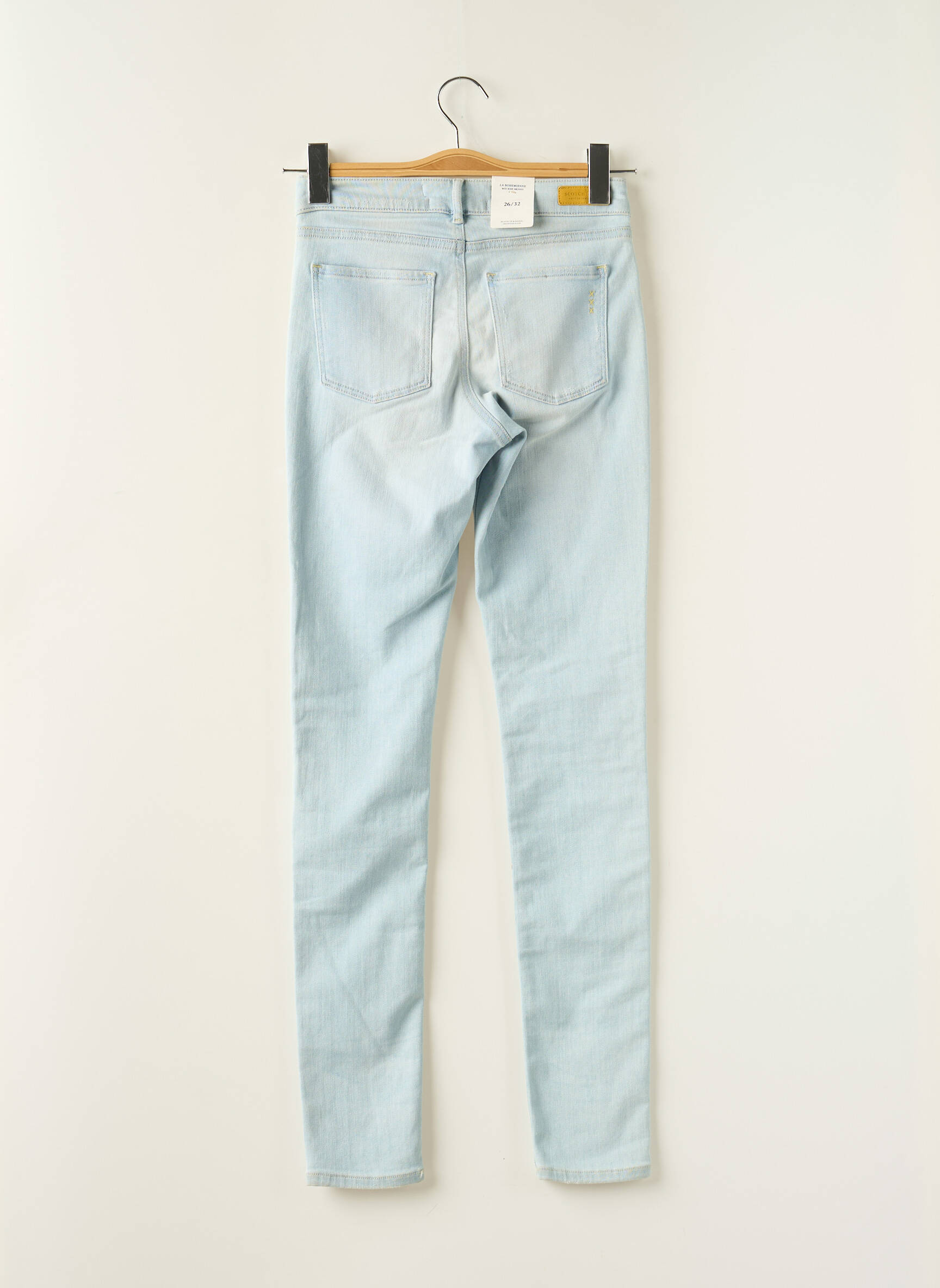 Lieknos džinsai mėlyna SCOTCH & SODA moteris