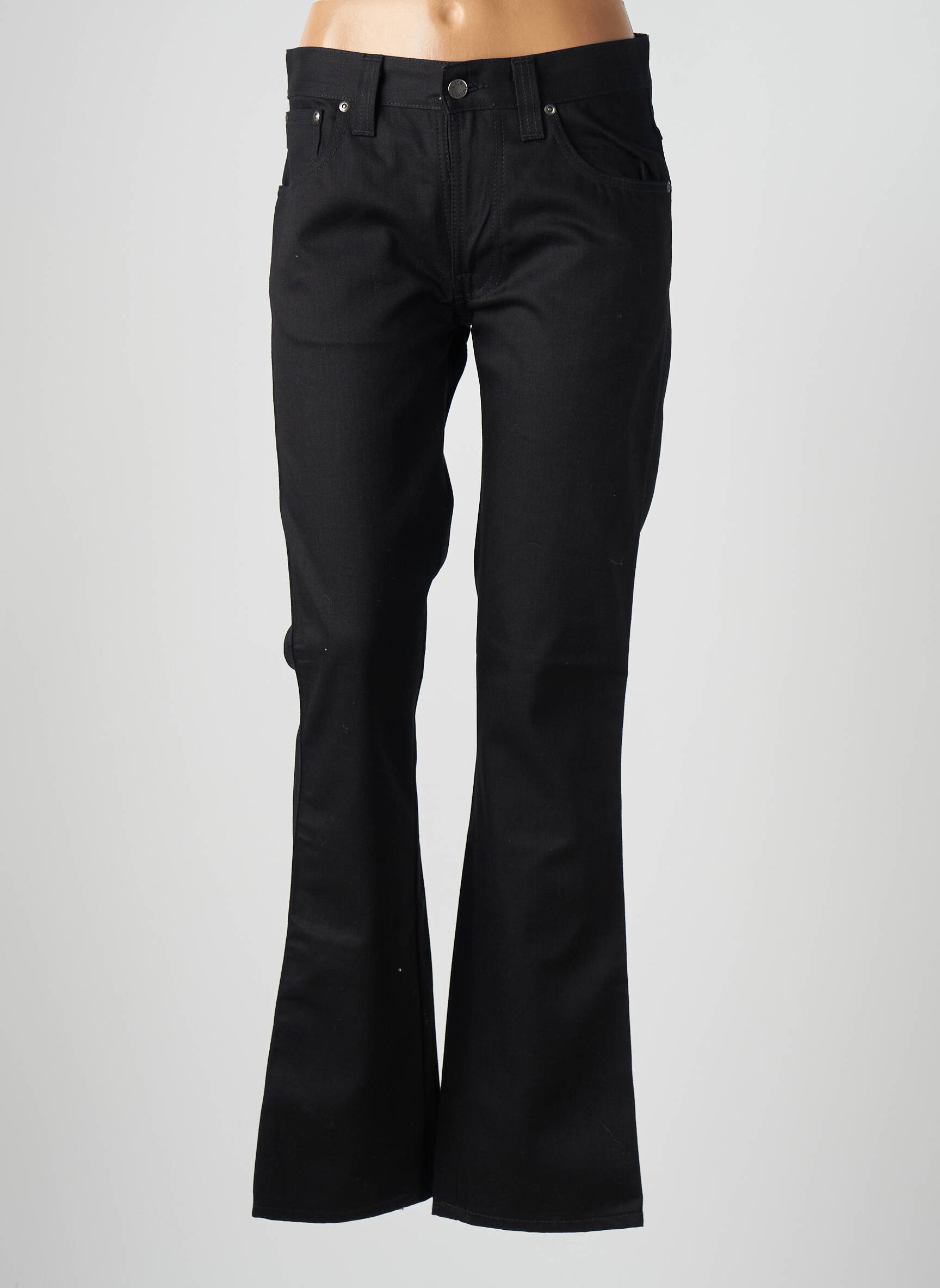Flare tipo džinsai normala dydis normala dydis juodas NUDIE JEANS CO moteris