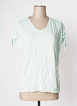 Viršūnė trumpas rankovės trumpas rankovės žalias CECIL moteris