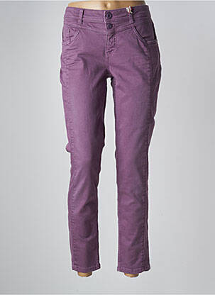 Lieknos džinsai violetinis STREET ONE moteris