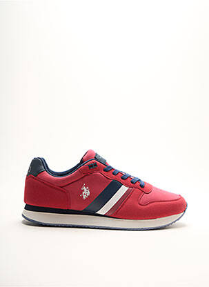 Bėgimo bateliai įdėklai apvalus mygtukas raudona U.S. POLO ASSN vyras