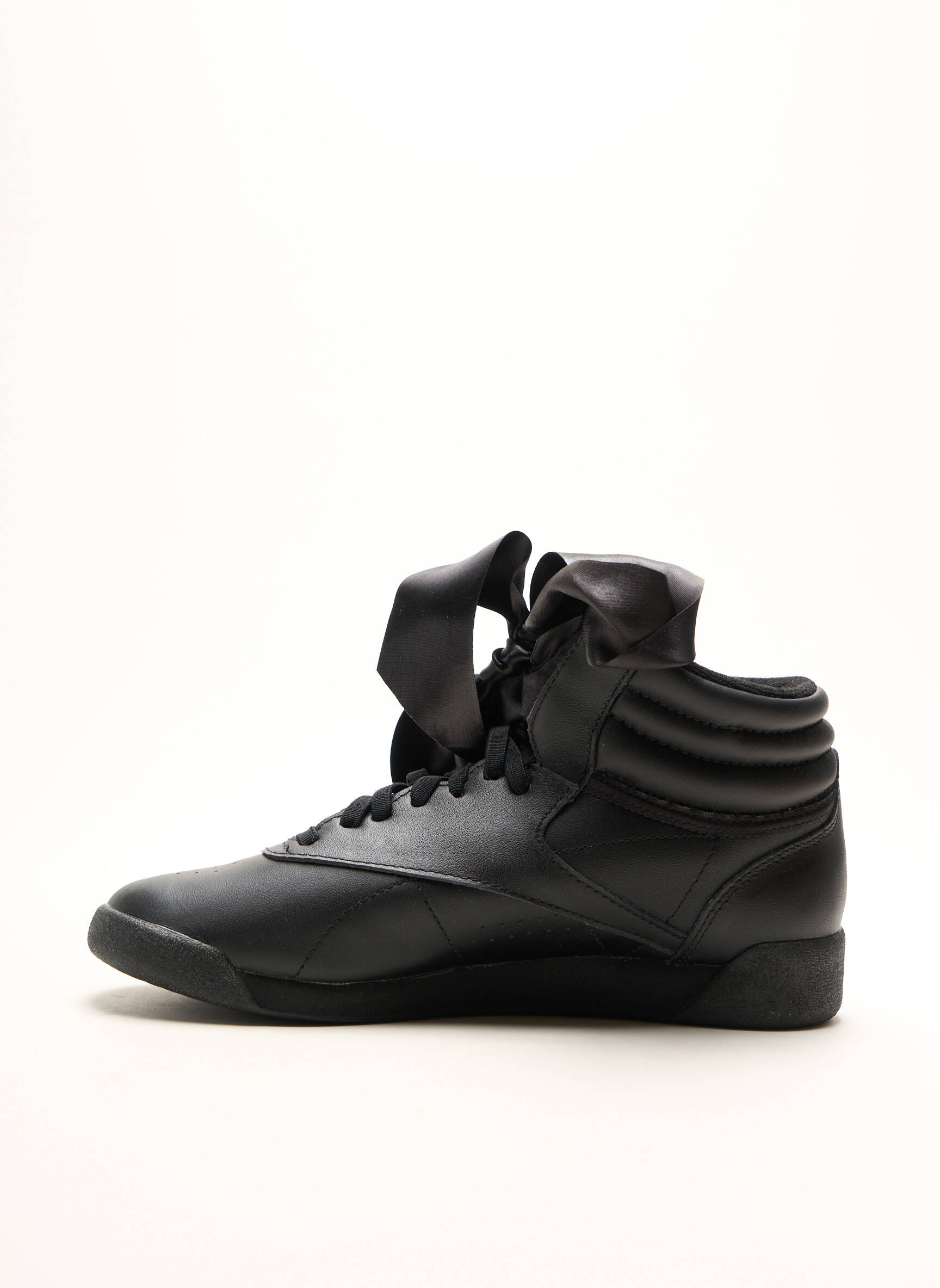 Bėgimo bateliai satino audinys plokščias kulnas iki 3 cm juodas REEBOK moteris