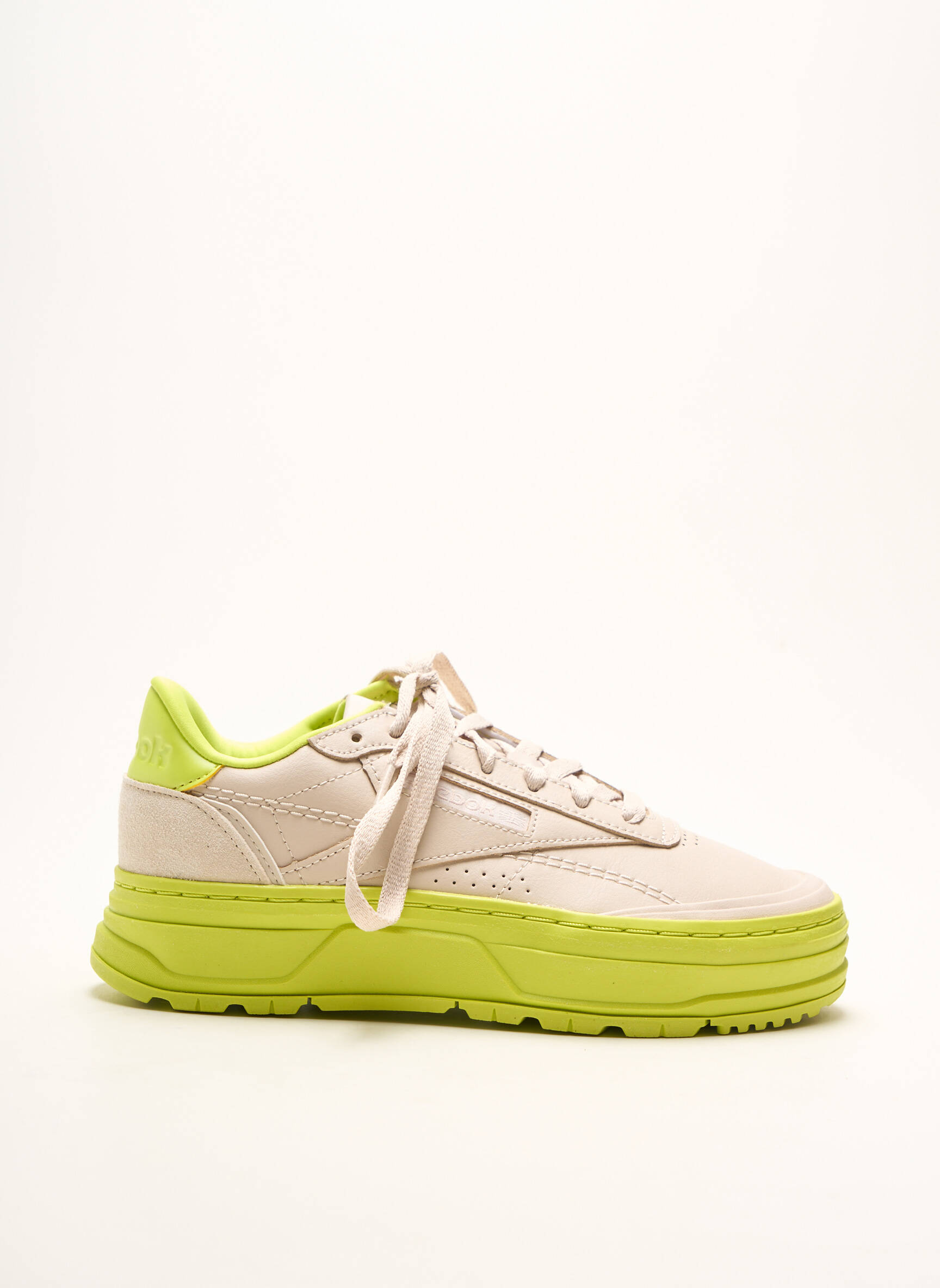 Bėgimo bateliai satino audinys kulnas nuo 4 iki 6 cm bežinis REEBOK moteris