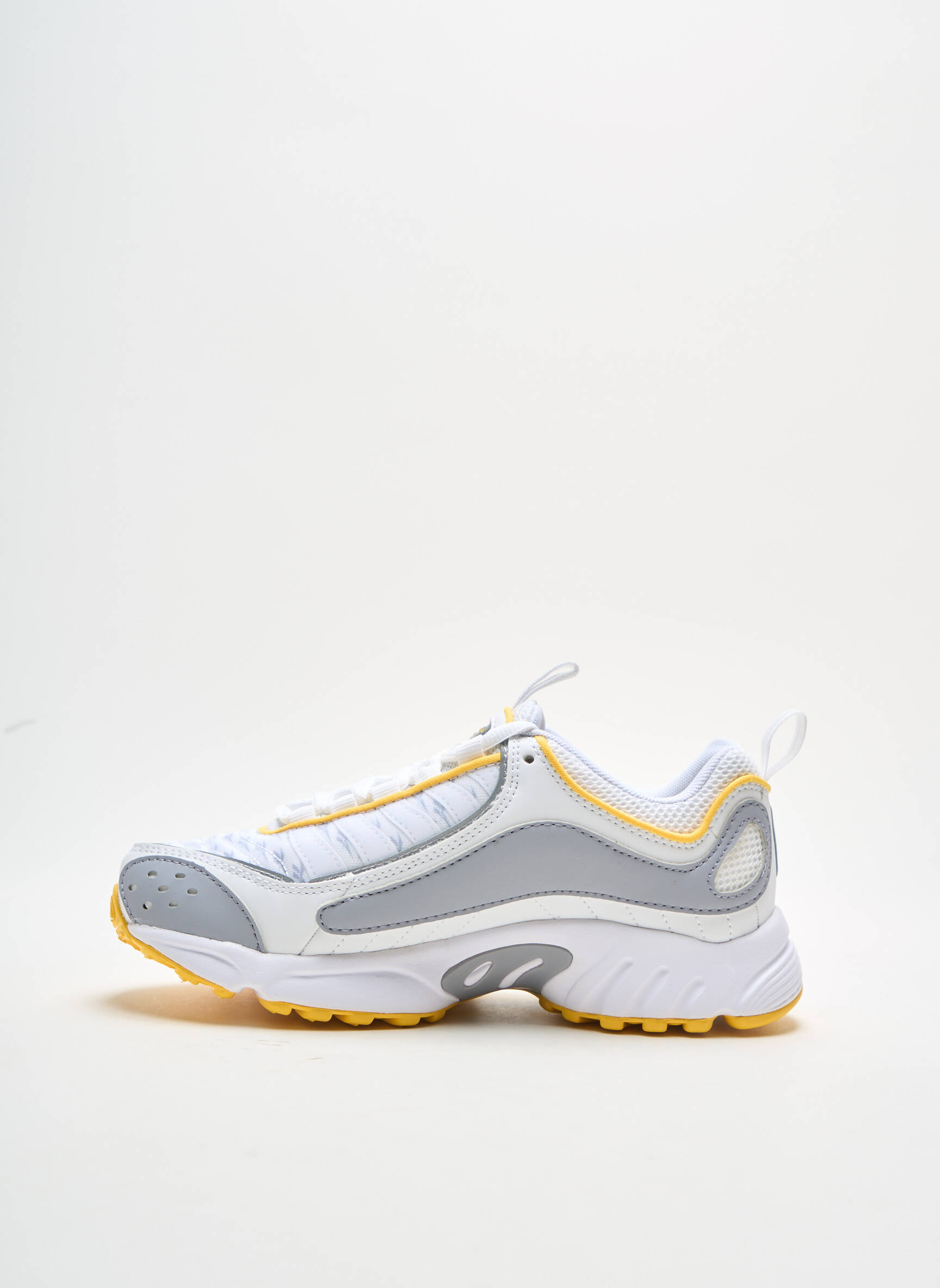 Bėgimo bateliai satino audinys plokščias kulnas iki 3 cm geltona REEBOK moteris