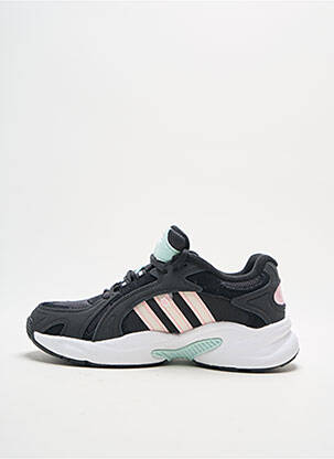 Bėgimo bateliai satino audinys kulnas nuo 4 iki 6 cm juodas ADIDAS moteris
