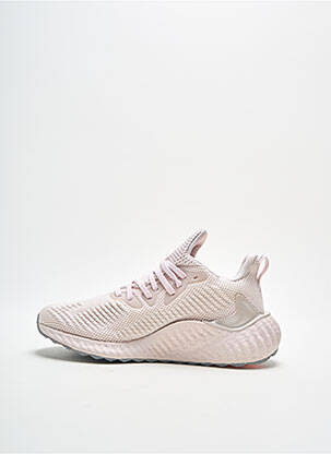 Bėgimo bateliai satino audinys apvalus mygtukas rožinė ADIDAS unisexas