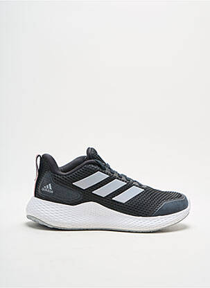 Bėgimo bateliai audinio audimas (tinklinis audimas) apvalus mygtukas juodas ADIDAS unisexas