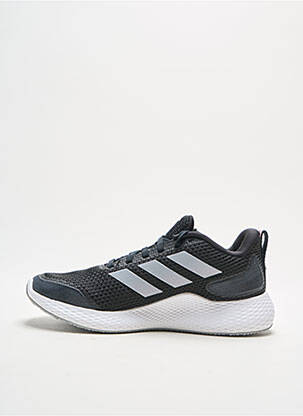 Bėgimo bateliai audinio audimas (tinklinis audimas) apvalus mygtukas juodas ADIDAS unisexas