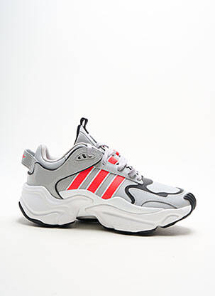 Bėgimo bateliai satino audinys kulnas nuo 4 iki 6 cm pilka ADIDAS moteris