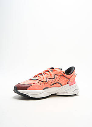 Bėgimo bateliai audinio audimas (tinklinis audimas) apvalus mygtukas oranžinė ADIDAS unisexas