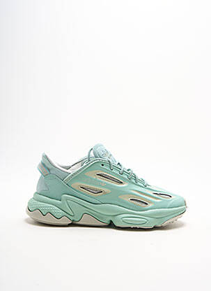 Bėgimo bateliai satino audinys kulnas nuo 4 iki 6 cm žalias ADIDAS moteris
