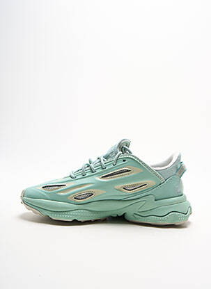 Bėgimo bateliai satino audinys kulnas nuo 4 iki 6 cm žalias ADIDAS moteris