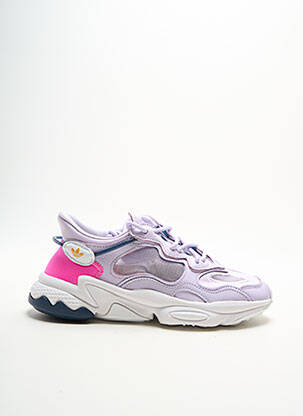 Bėgimo bateliai apvalus mygtukas kulnas nuo 4 iki 6 cm violetinis ADIDAS moteris