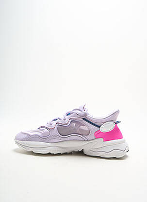 Bėgimo bateliai apvalus mygtukas kulnas nuo 4 iki 6 cm violetinis ADIDAS moteris