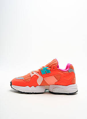 Bėgimo bateliai apvalus mygtukas plokščias kulnas iki 3 cm oranžinė ADIDAS moteris