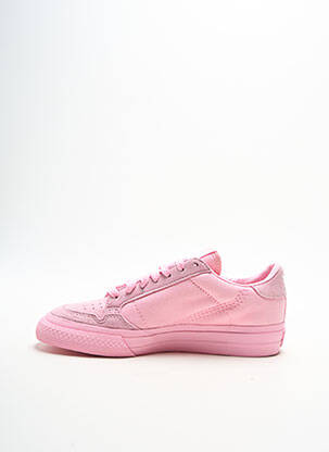 Bėgimo bateliai apvalus mygtukas plokščias kulnas iki 3 cm rožinė ADIDAS moteris