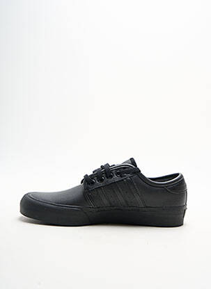Bėgimo bateliai satino audinys plokščias kulnas iki 3 cm juodas ADIDAS moteris