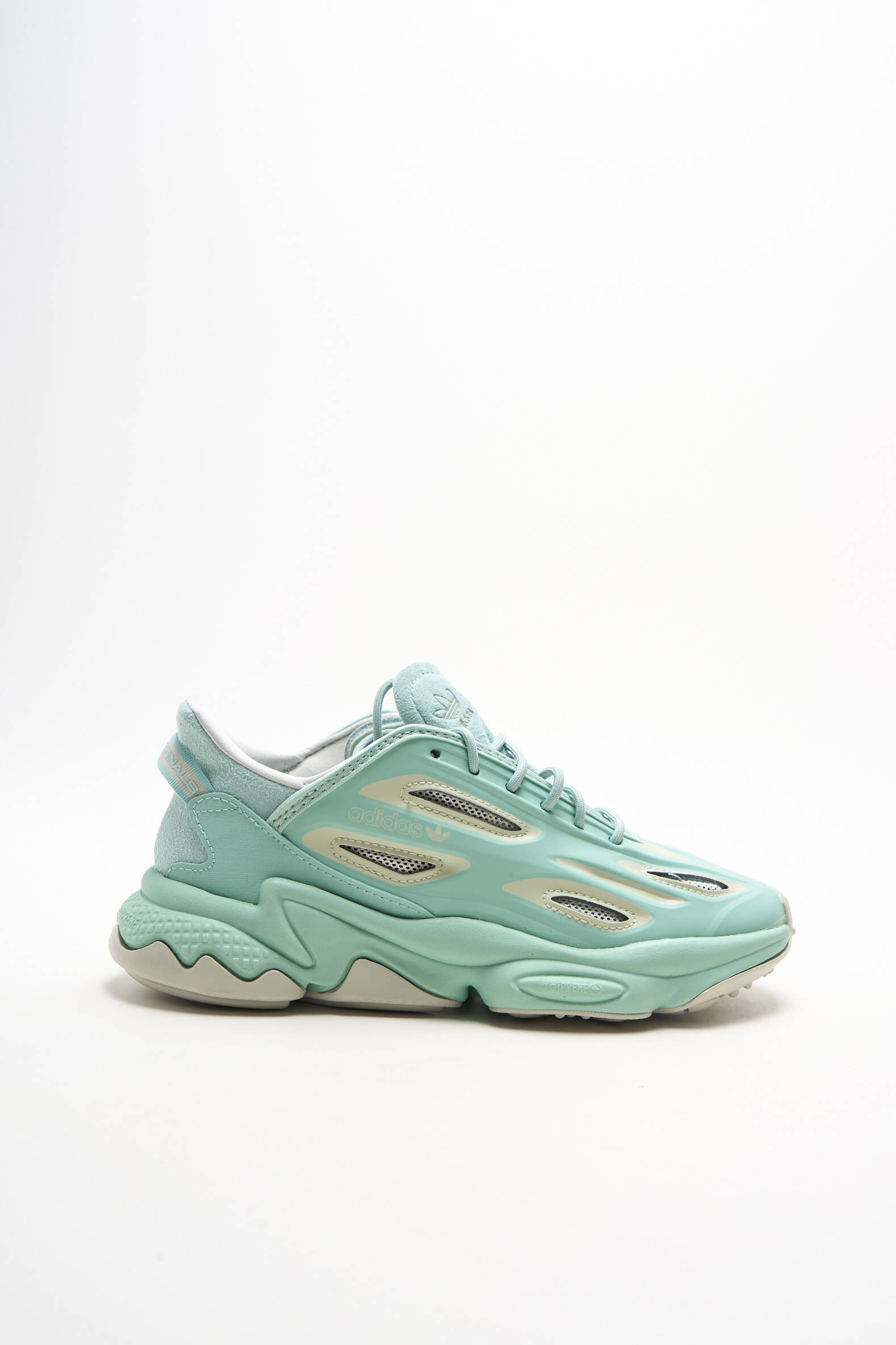 Bėgimo bateliai satino audinys kulnas nuo 4 iki 6 cm žalias ADIDAS moteris