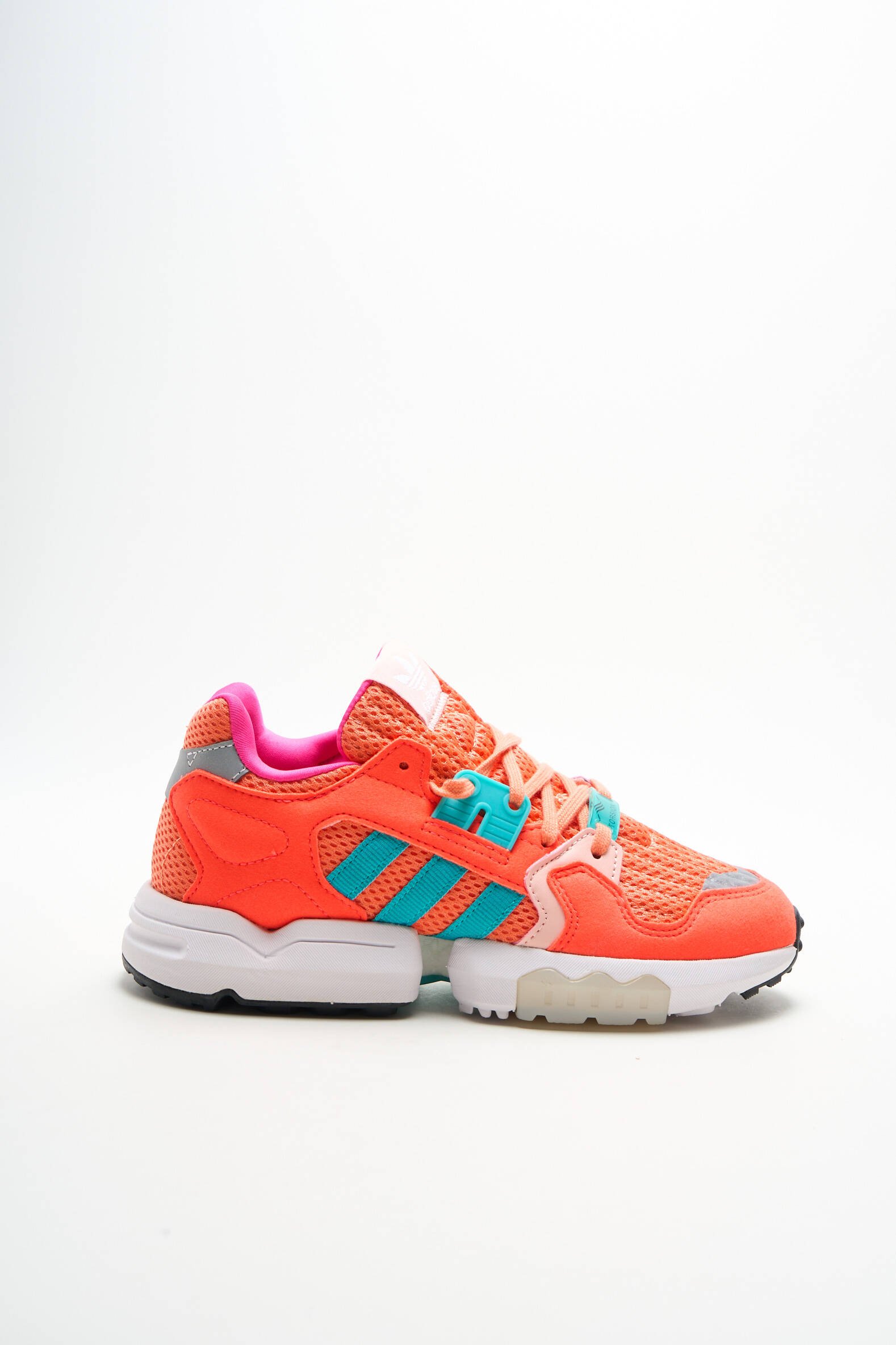 Bėgimo bateliai apvalus mygtukas plokščias kulnas iki 3 cm oranžinė ADIDAS moteris