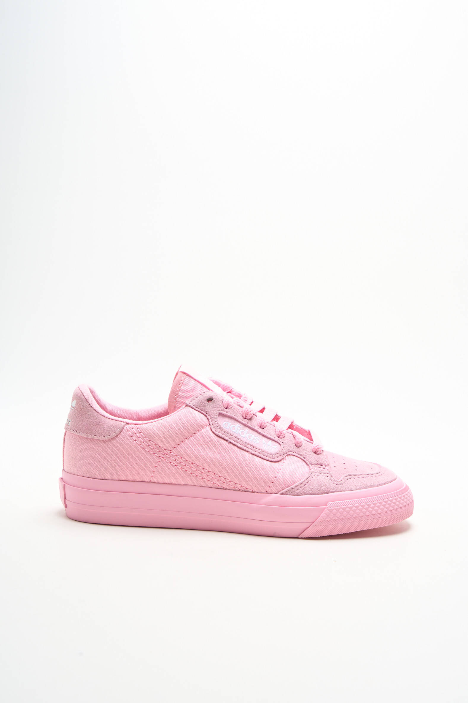 Bėgimo bateliai apvalus mygtukas plokščias kulnas iki 3 cm rožinė ADIDAS moteris