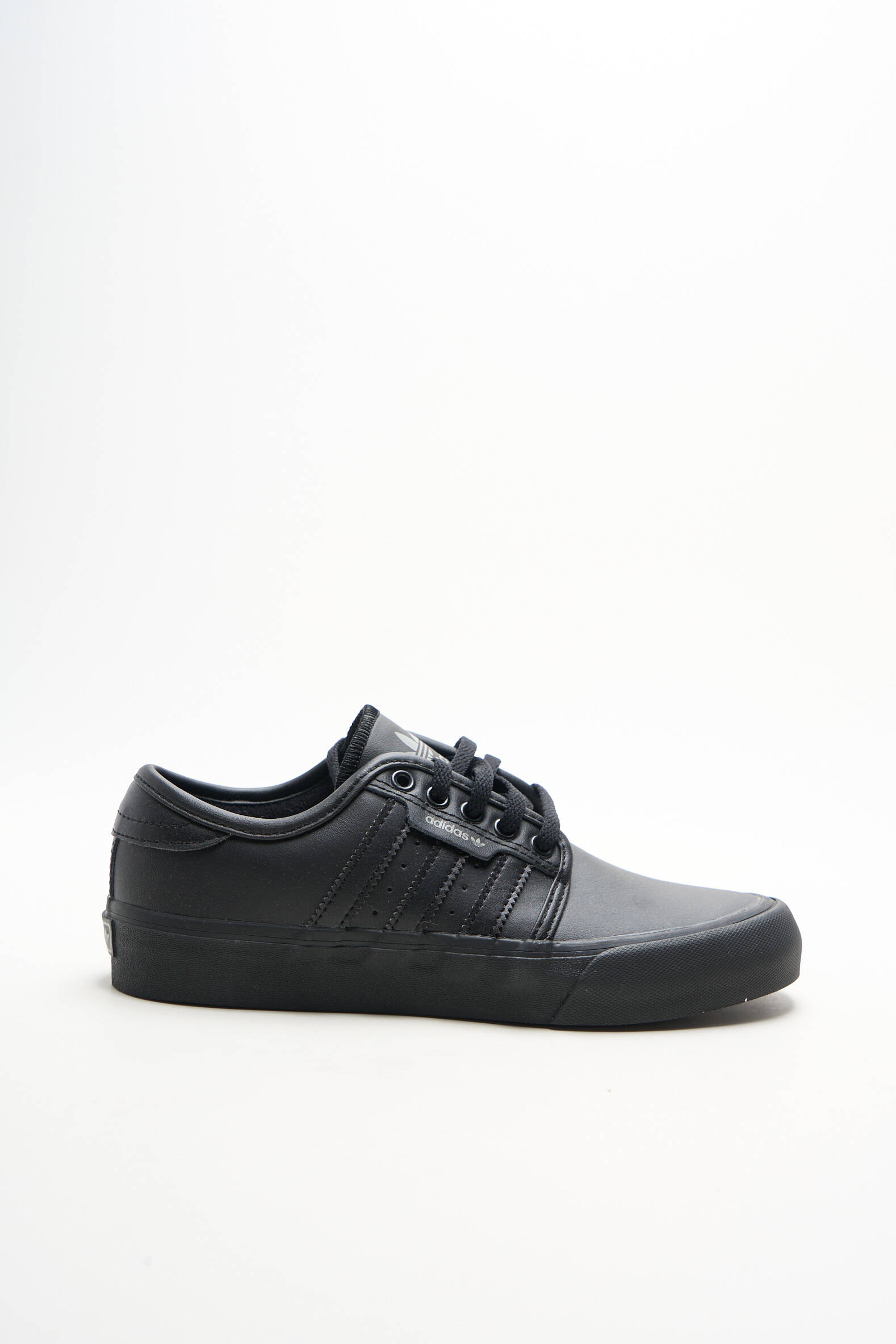 Bėgimo bateliai satino audinys plokščias kulnas iki 3 cm juodas ADIDAS moteris