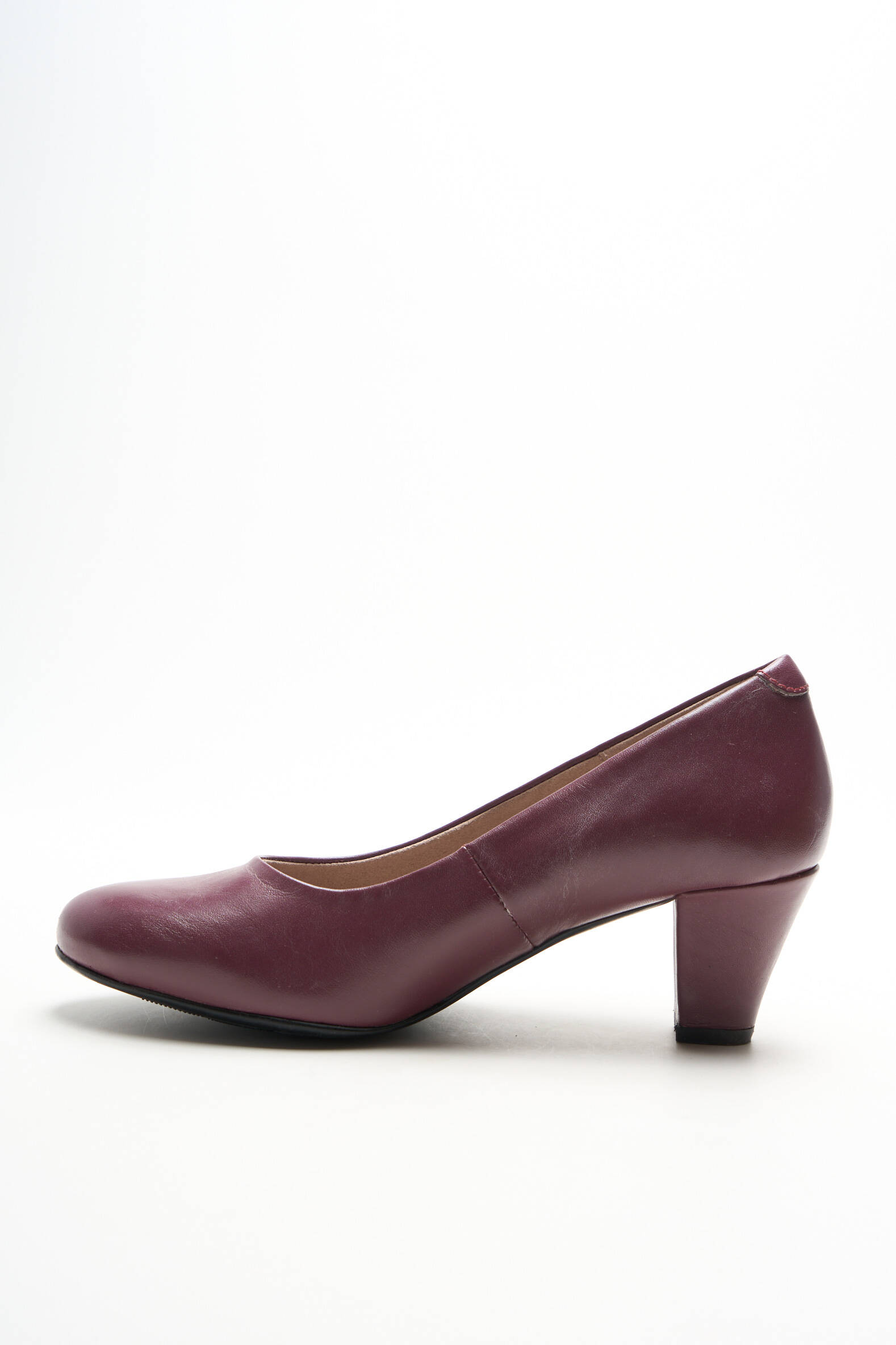 Aukštakulniai satino audinys kulnas nuo 4 iki 6 cm violetinis DAMART moteris