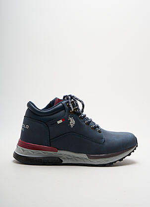 Bėgimo bateliai užtrauktukas ir raišteliai apvalus mygtukas mėlyna U.S. POLO ASSN vyras