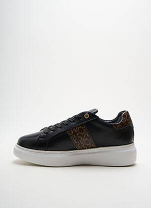 Bėgimo bateliai satino audinys kulnas nuo 4 iki 6 cm juodas U.S. POLO ASSN moteris