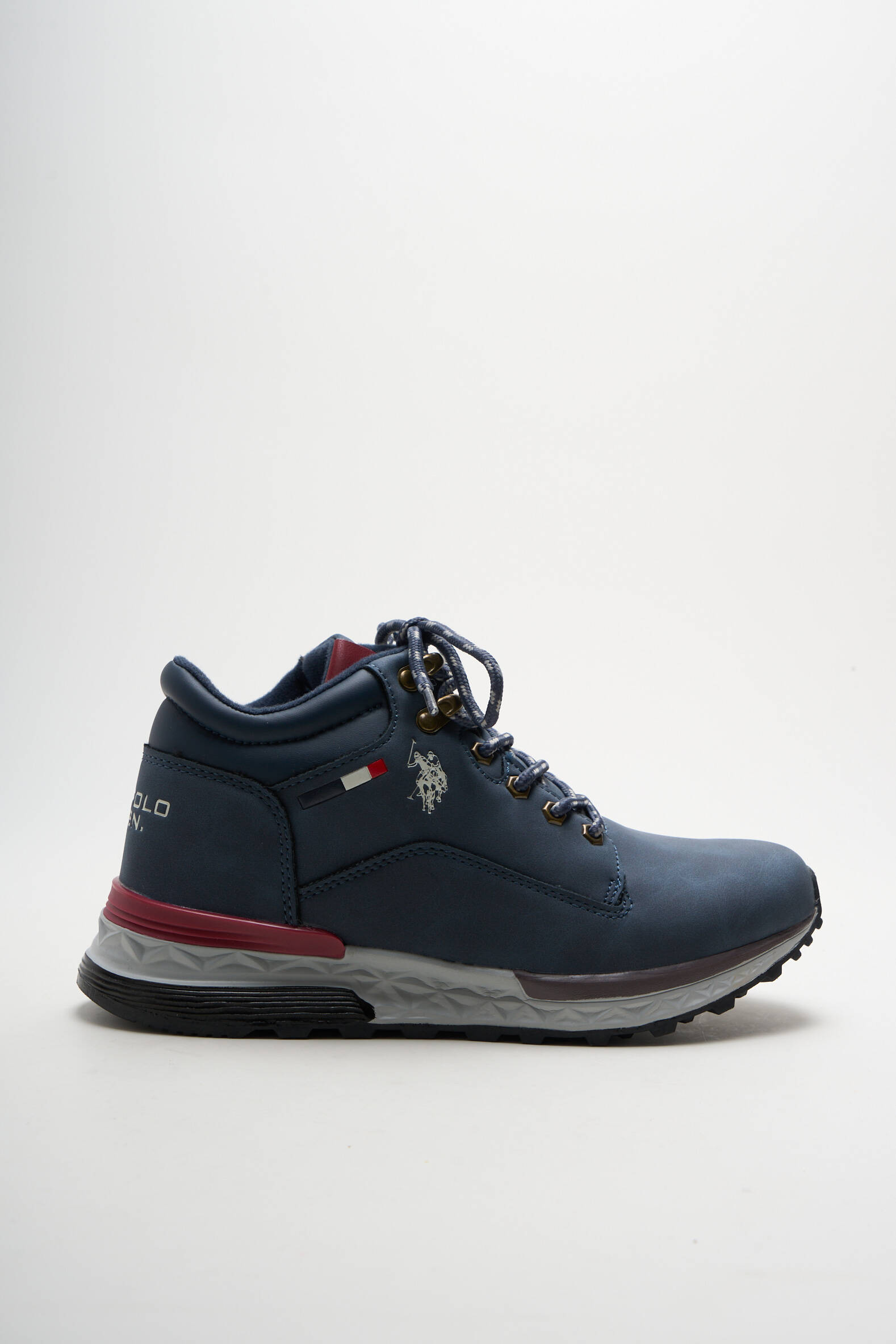 Bėgimo bateliai užtrauktukas ir raišteliai apvalus mygtukas mėlyna U.S. POLO ASSN vyras