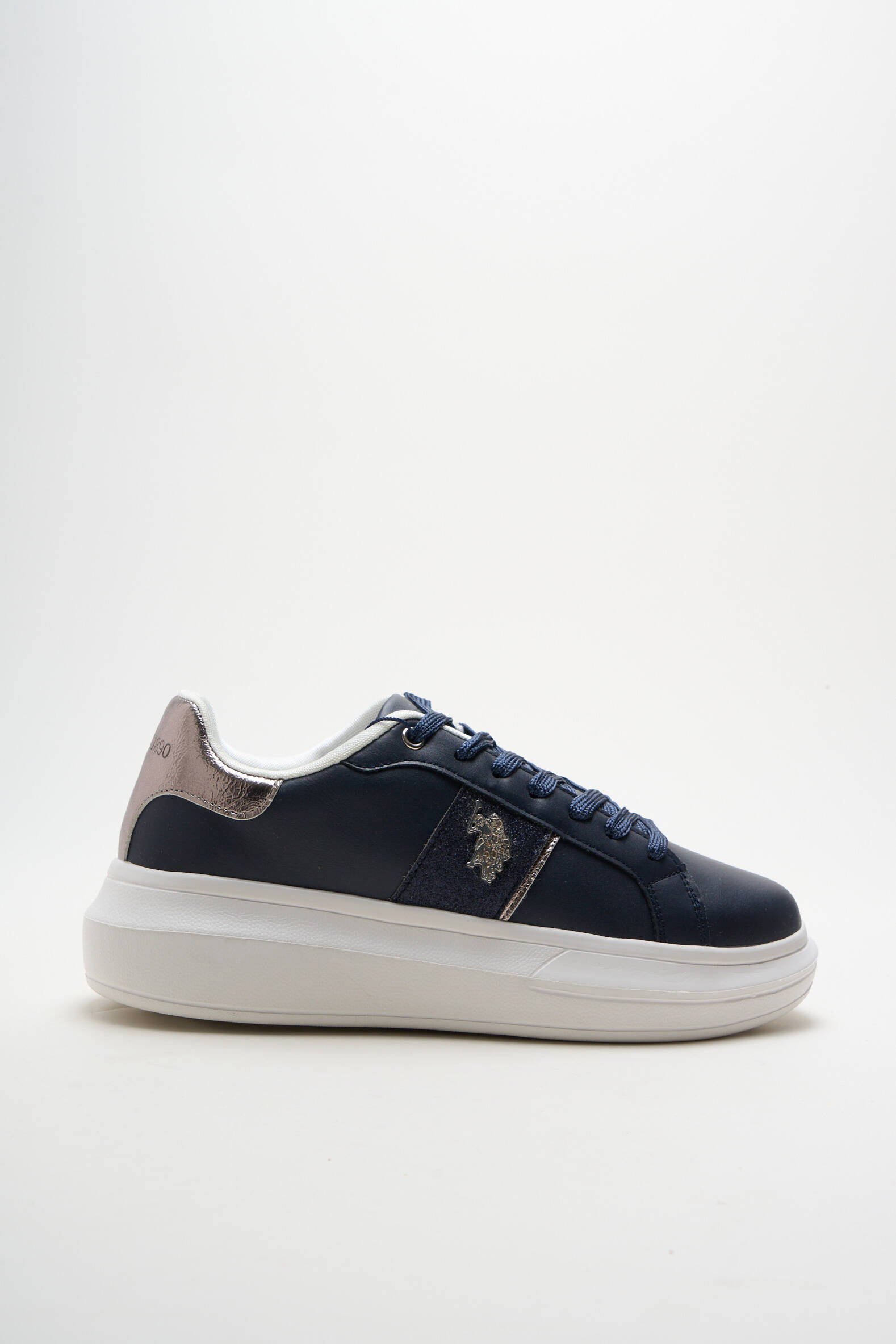 Bėgimo bateliai išimama padas kulnas nuo 4 iki 6 cm mėlyna U.S. POLO ASSN moteris