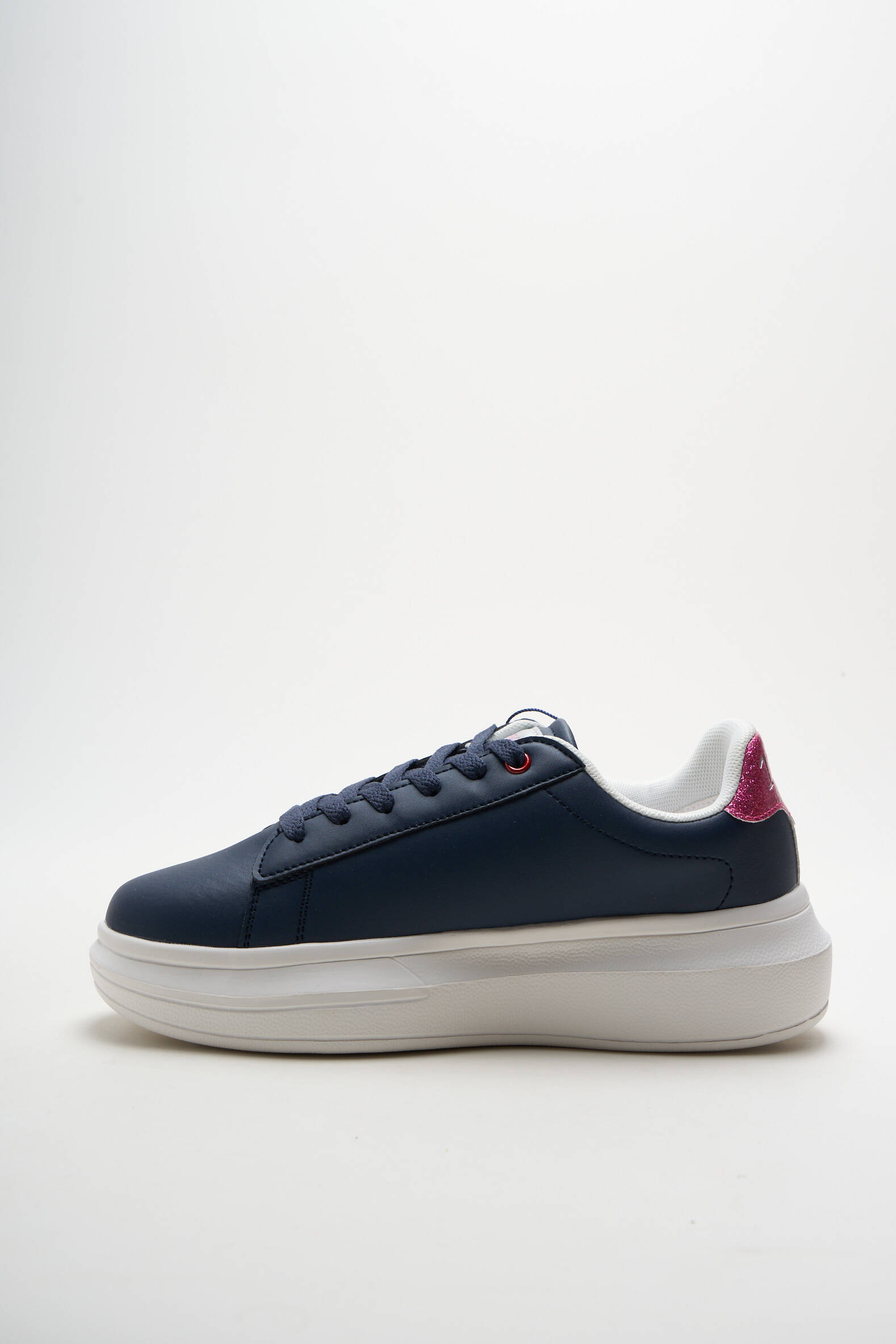 Bėgimo bateliai kompensuotas kulnas kulnas nuo 4 iki 6 cm mėlyna U.S. POLO ASSN moteris