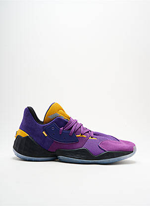 Bėgimo bateliai įdėklai apvalus mygtukas violetinis ADIDAS vyras