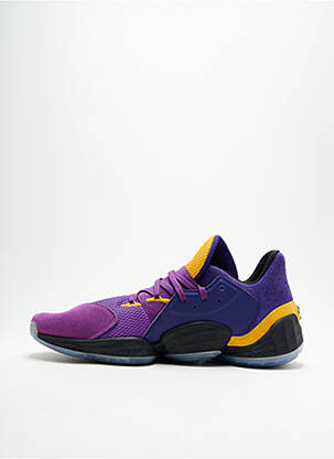Bėgimo bateliai įdėklai apvalus mygtukas violetinis ADIDAS vyras