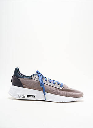 Bėgimo bateliai įdėklai apvalus mygtukas rudas ADIDAS vyras