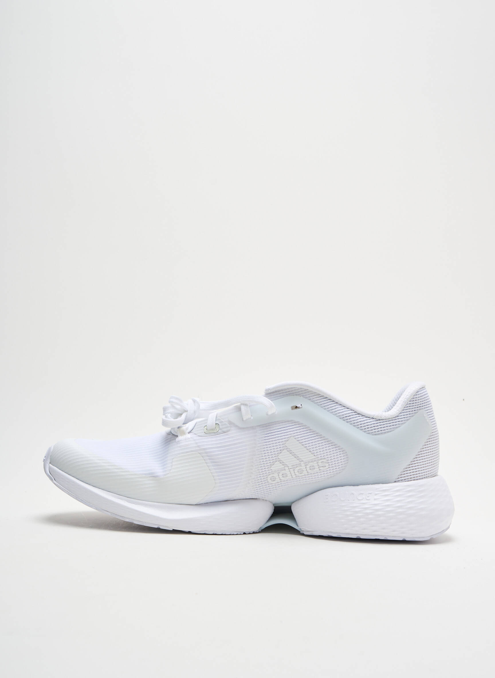 Bėgimo bateliai įdėklai apvalus mygtukas baltas ADIDAS vyras