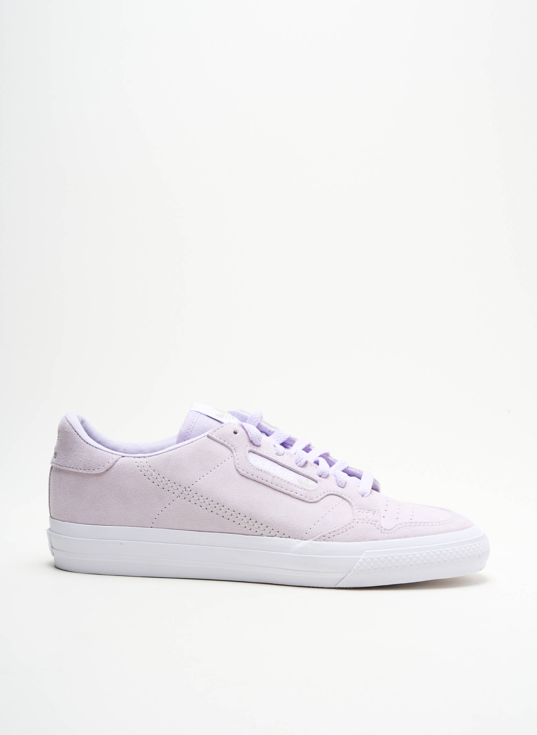 Bėgimo bateliai nubuko audinys plokščias kulnas iki 3 cm violetinis ADIDAS moteris