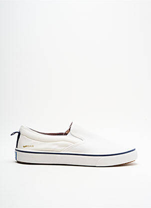 Slip-on batai elastinė uždarymo sistema apvalus mygtukas baltas GAS vyras