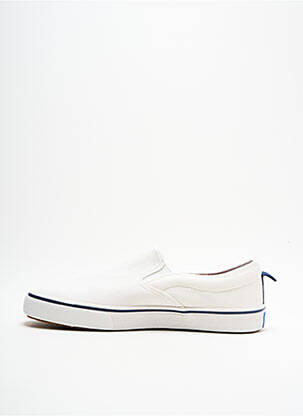 Slip-on batai elastinė uždarymo sistema apvalus mygtukas baltas GAS vyras