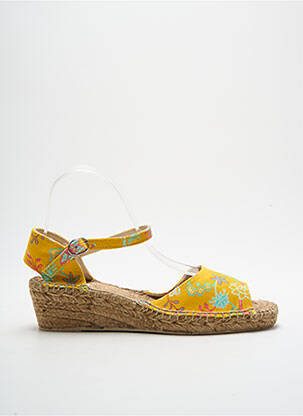 Espadrilės užsegimas kilpa(s) kulnas nuo 4 iki 6 cm geltona LA FIANCEE DU MEKONG moteris