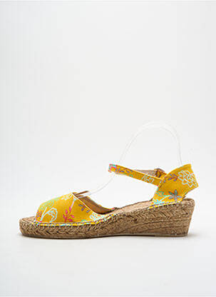 Espadrilės užsegimas kilpa(s) kulnas nuo 4 iki 6 cm geltona LA FIANCEE DU MEKONG moteris