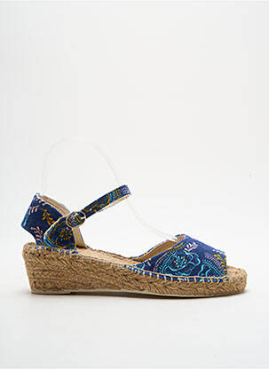 Espadrilės užsegimas kilpa(s) kulnas nuo 4 iki 6 cm mėlyna LA FIANCEE DU MEKONG moteris