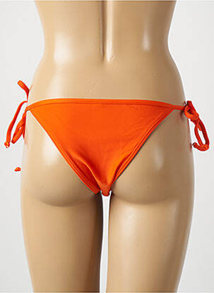 Maudymosi kelnaitės satino audinys bikini oranžinė RIO DE SOL moteris