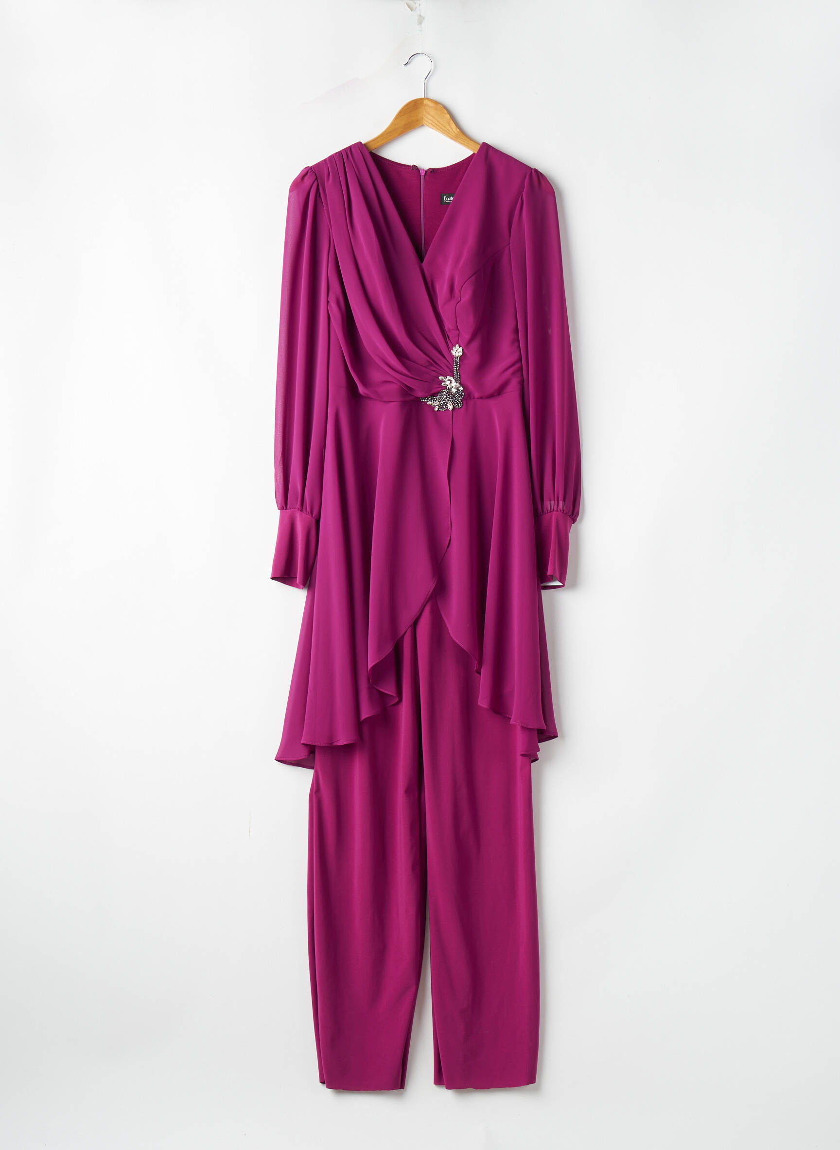Kombinezonas violetinis FASHION NEW YORK moteris
