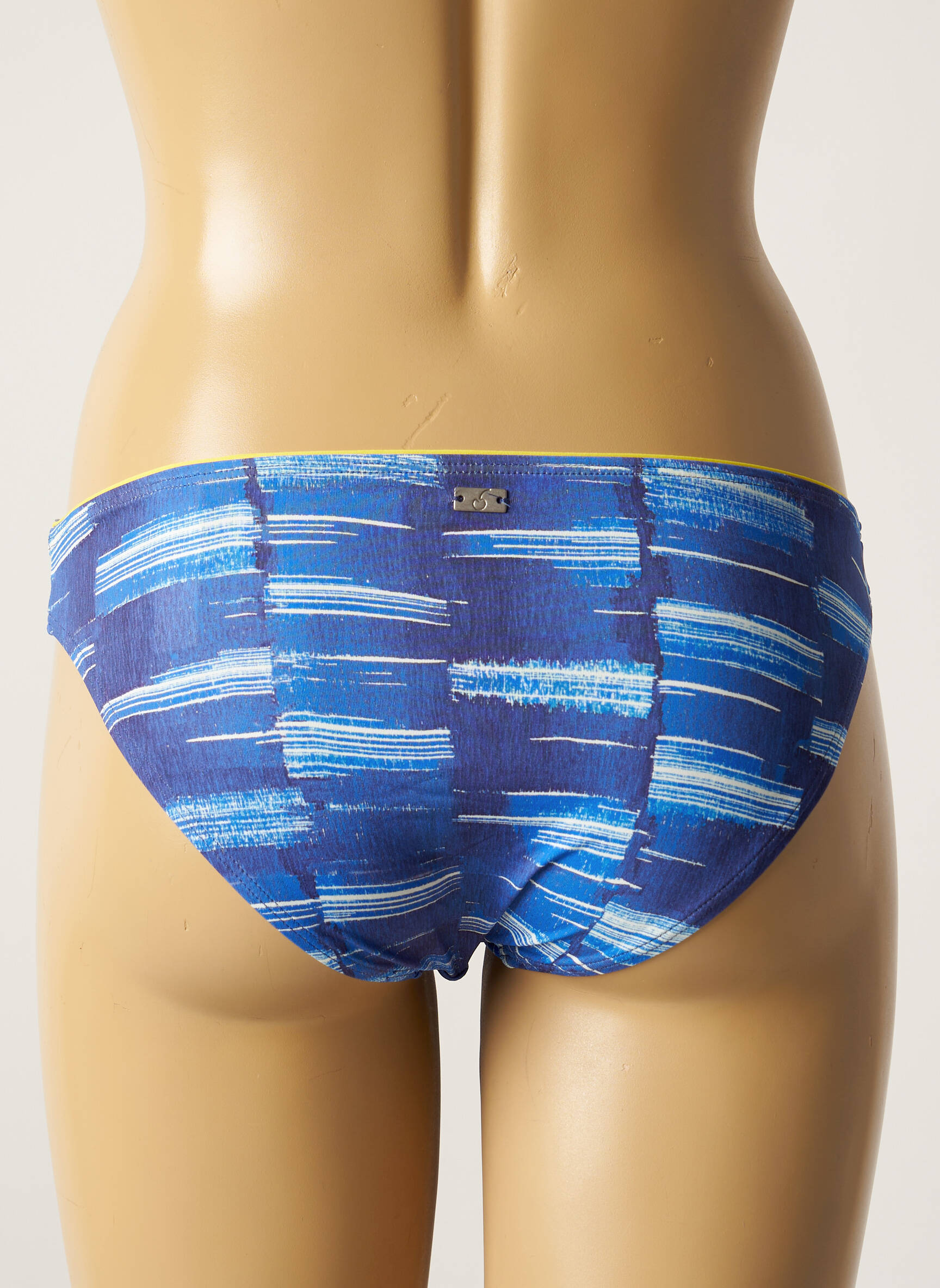 Maudymosi kelnaitės fantazijos raštas bikini mėlyna CHERRY BEACH moteris