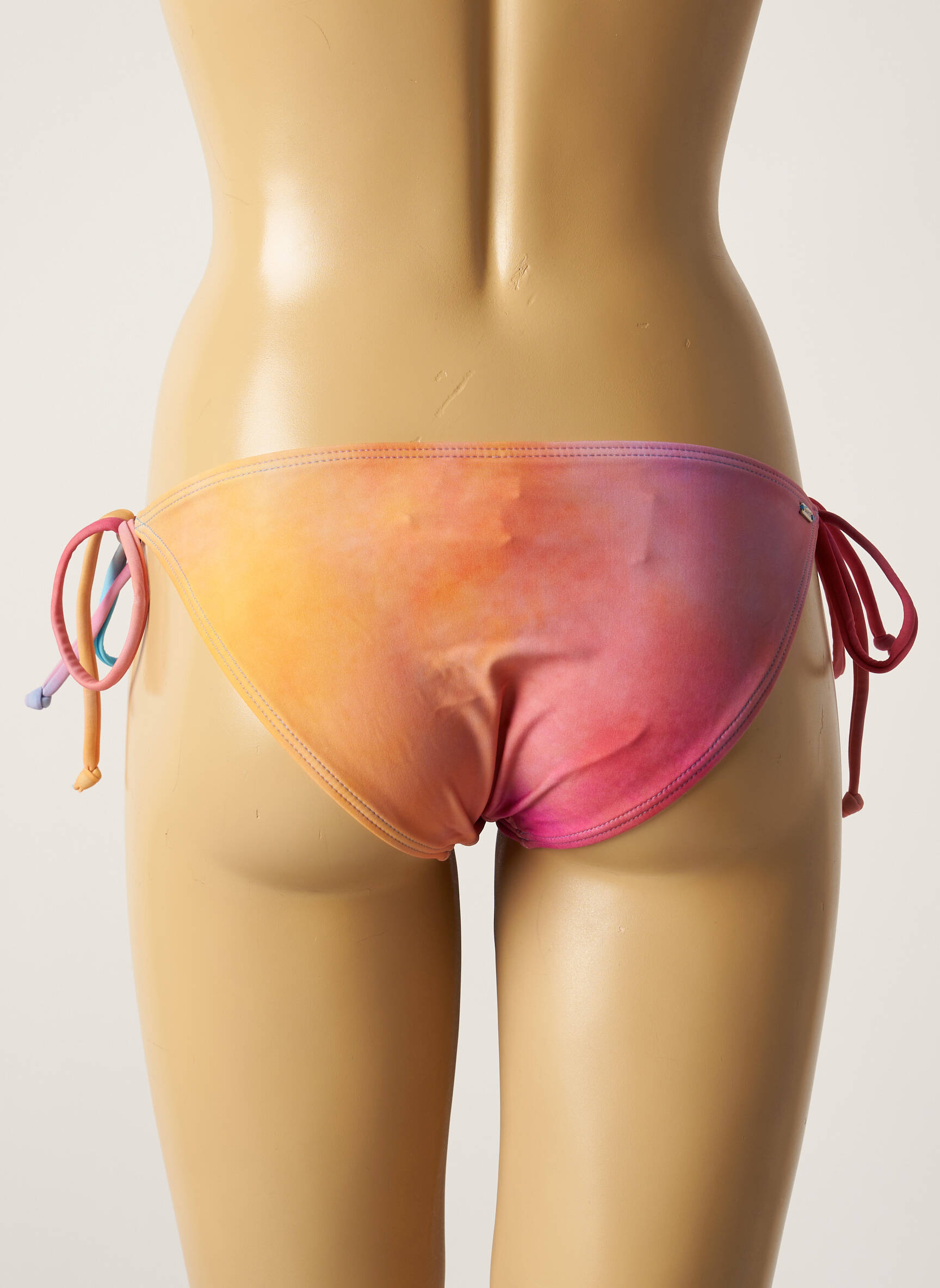 Maudymosi kelnaitės satino audinys bikini oranžinė BARTS moteris