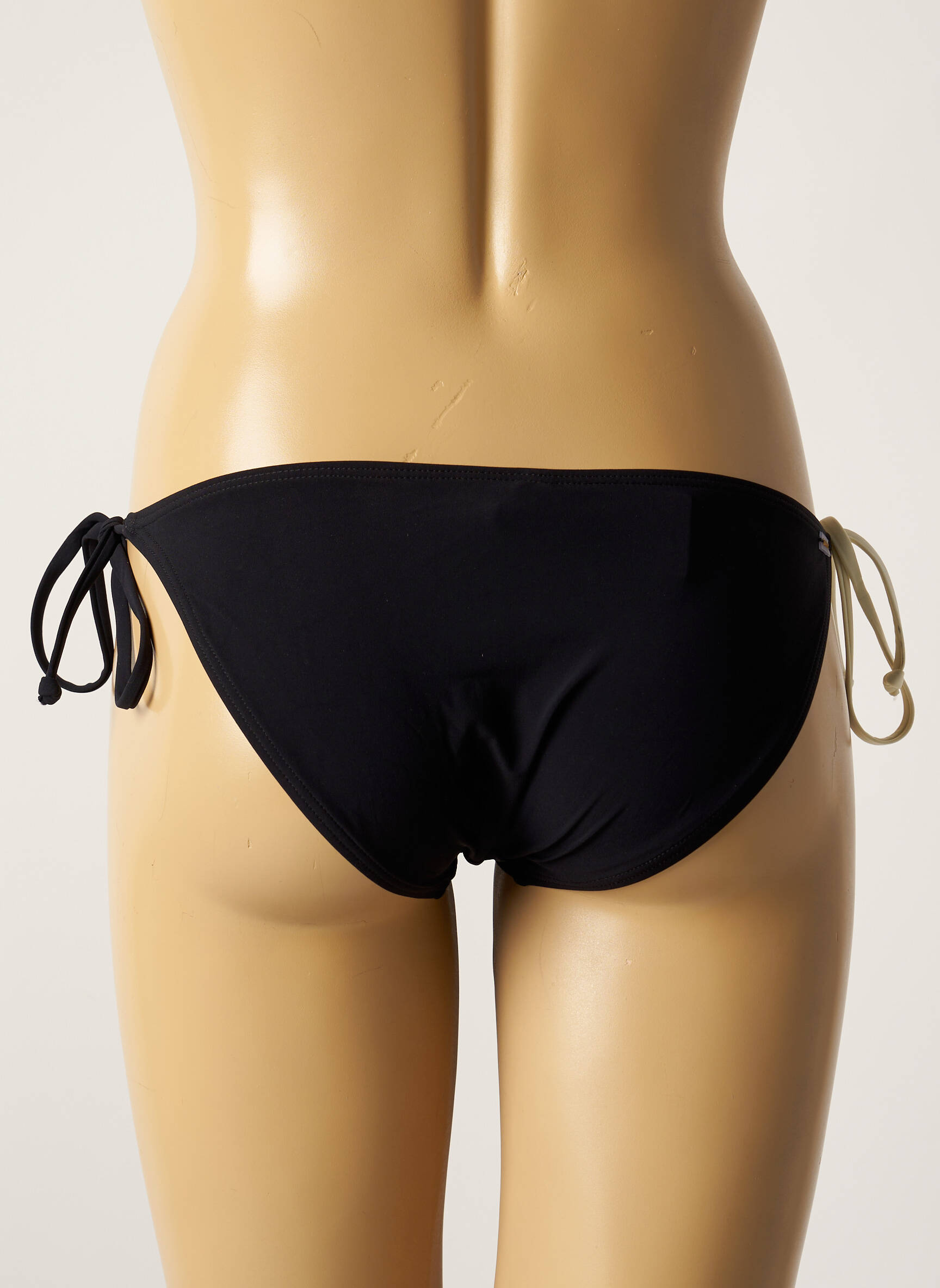 Maudymosi kelnaitės satino audinys bikini juodas BARTS moteris