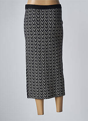 Pusilgis sijonas tamprumas juodas VERO MODA moteris