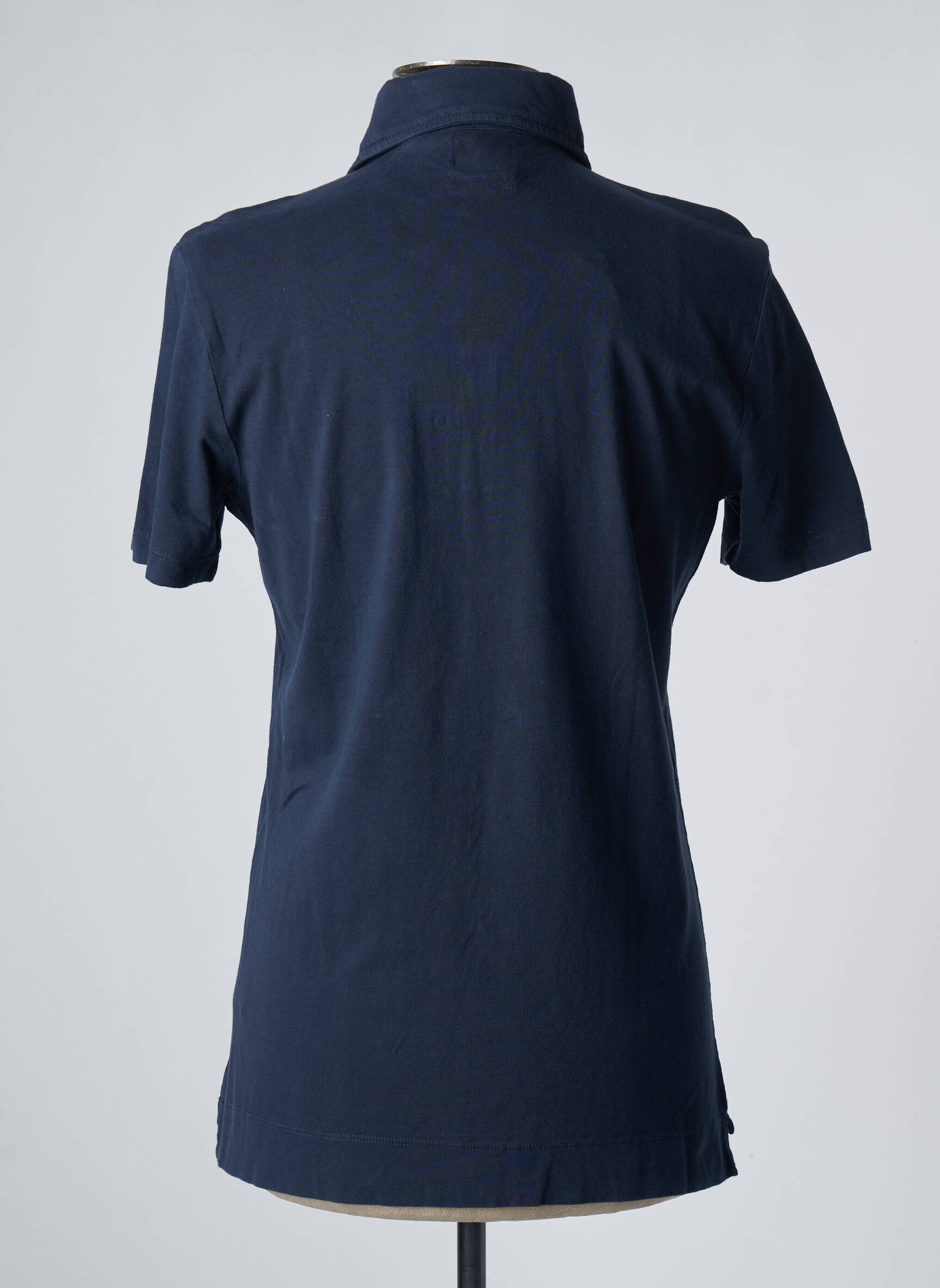 Polo jersey audinys trumpas rankovės mėlyna DAN JOHN vyras