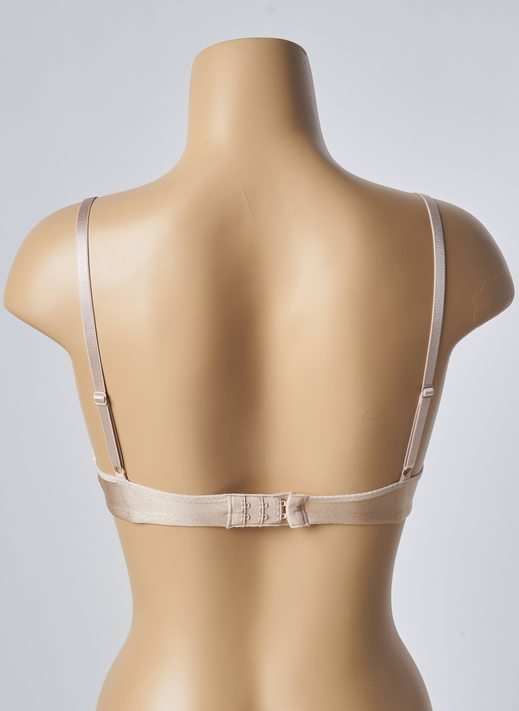 Liemenėlė be rėmo push-up liemenėlė su aukštu palaikymu kremas PASSIONATA moteris
