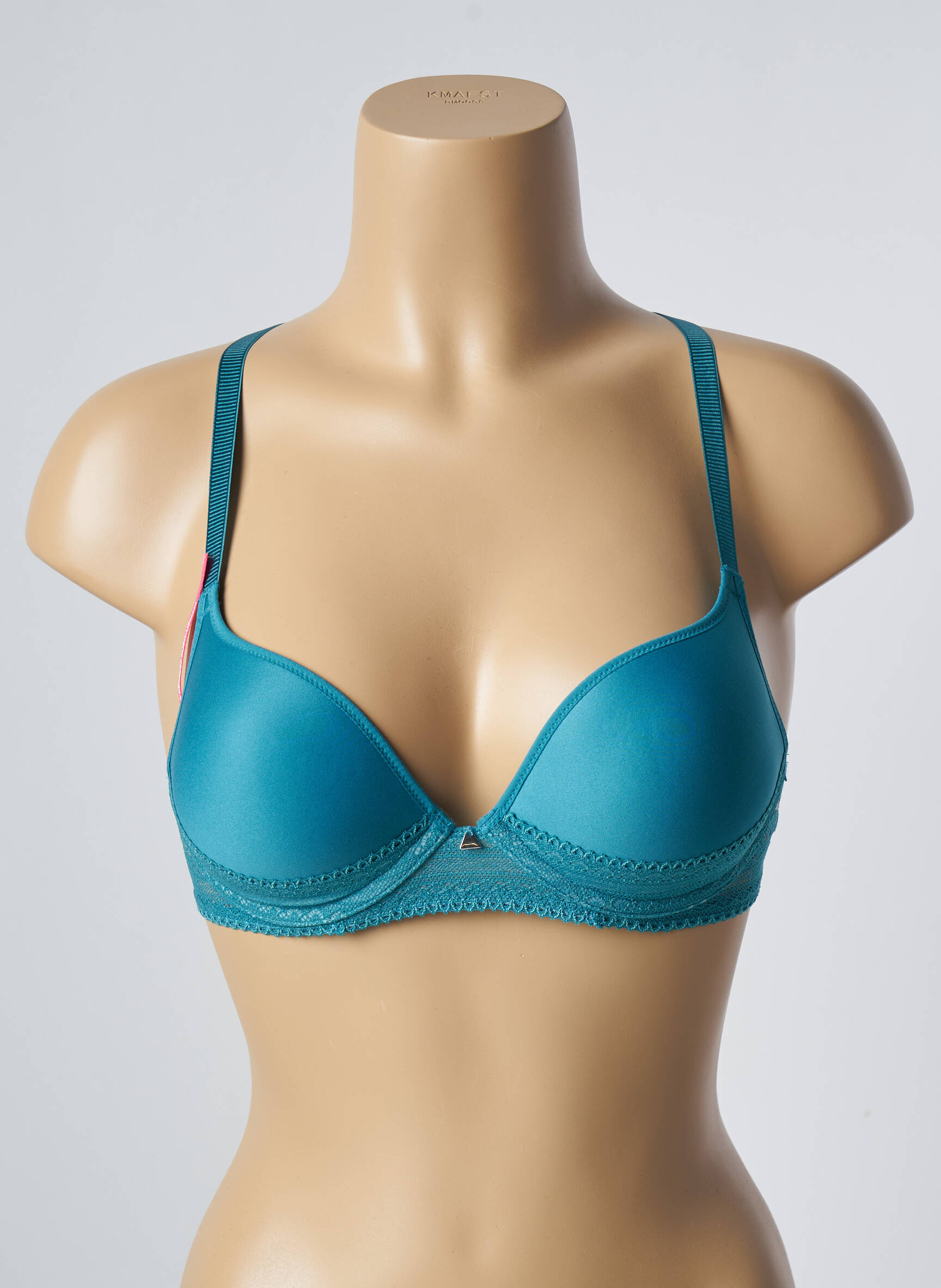 Liemenėlė daugiapozicinė petneša push-up liemenėlė su aukštu palaikymu žalias PASSIONATA moteris